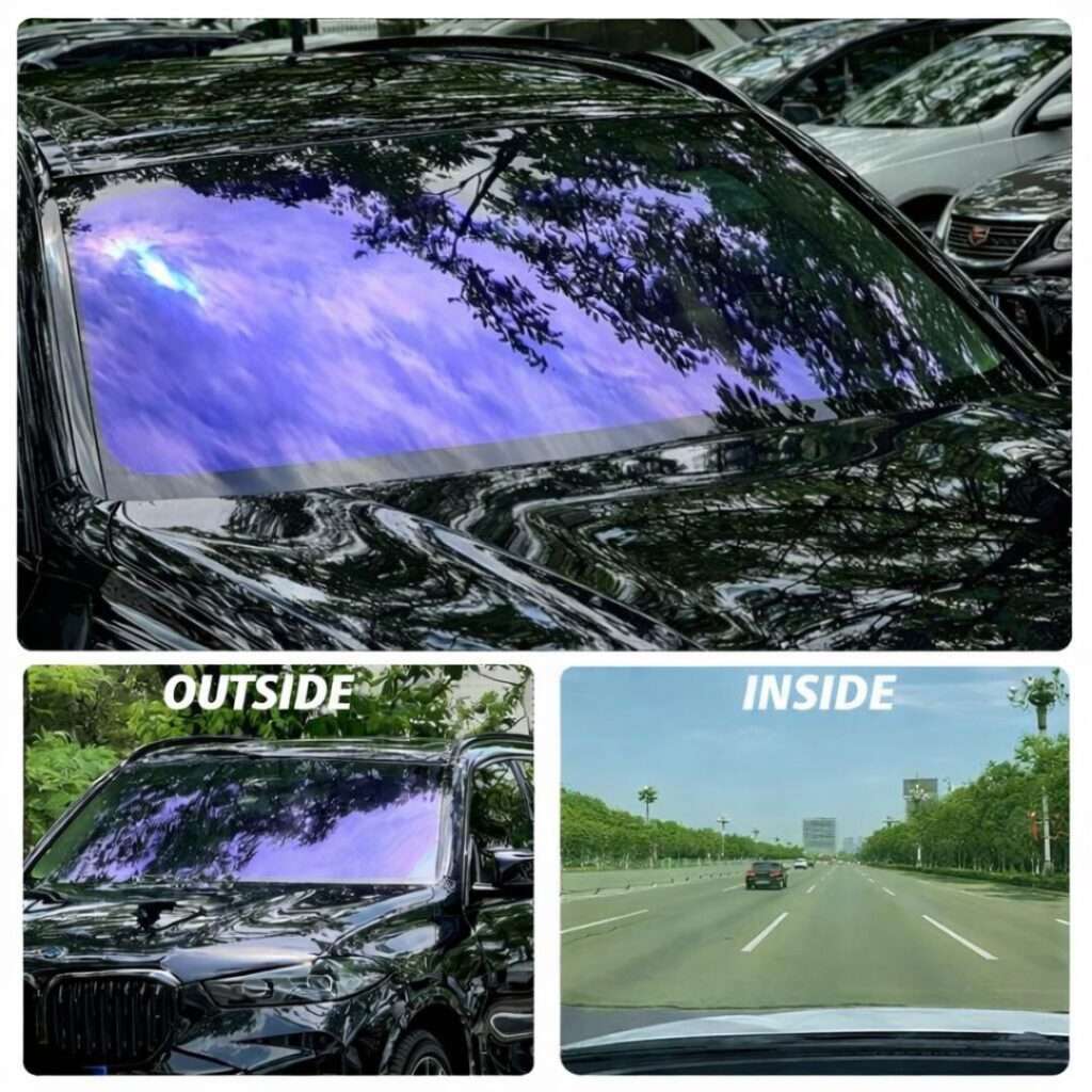 car sunfilm installation at vinyled bengalore