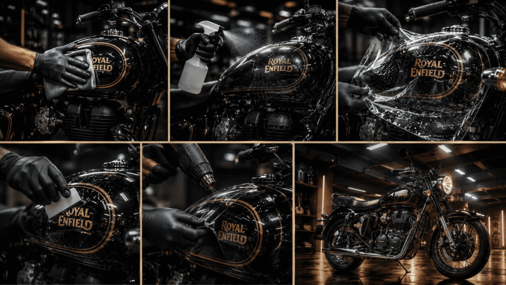 Best Bike PPF in Bangalore Near Me (2026 Guide): Cost, Benefits, Warranty & Installation 1 Best Bike PPF in Bangalore Near Me | Premium TPU Paint Protection Film